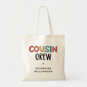 Bolso De Tela Regalo de Primos de Primos de la Tripulación Perso