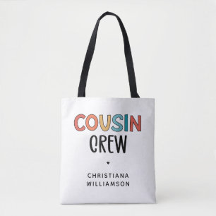 Bolso De Tela Regalo de Primos de Primos de la Tripulación Perso