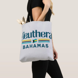 Bolso De Tela Regalo de recuerdo de Bahamas : Bandera de Eleuthe