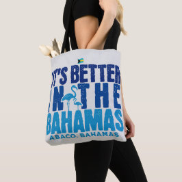 Bolso De Tela Regalo de recuerdo de Bahamas: Mejor Abaco Bahamas