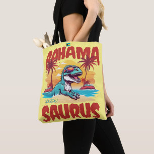 Bolso De Tela Regalo de recuerdo de Bahamas: Nassau Bahama Sauru
