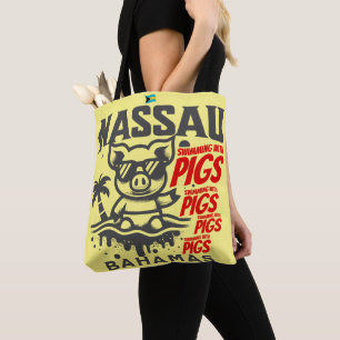 Bolso De Tela Regalo de recuerdo de Bahamas: Nassau Bahamas Nata