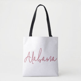 Bolso De Tela Regalo de recuerdo de viaje por Alabama