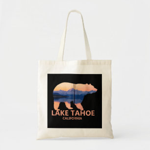 Bolso De Tela Regalo de recuerdo para osos grizzly de Lake Tahoe