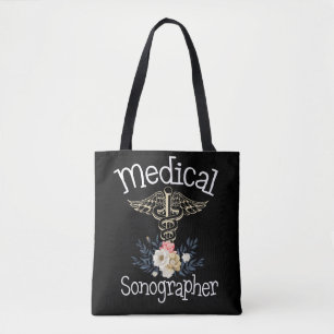Bolso De Tela Regalo de sonografía cuta de sonógrafo médico