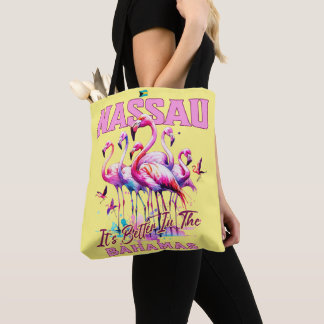 Bolso De Tela Regalo de souvenirs de Bahamas: Nassau Bahamas Fla