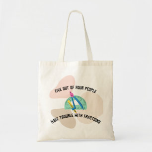 Bolso De Tela Regalo de Tote de lienzo para profesor de matemáti