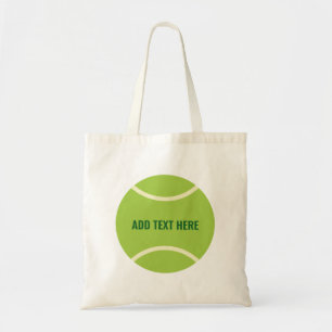 Bolso De Tela Regalo de una moderna bola de tenis verde