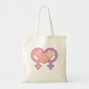 Bolso De Tela Regalo de Unidad de Mujeres IWD