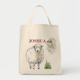 Bolso De Tela Regalo de versículo bíblico cristiano Art Deco Jos