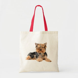 Bolso De Tela Regalo de Yorkie adorable Cachorro Amante Yorkshir