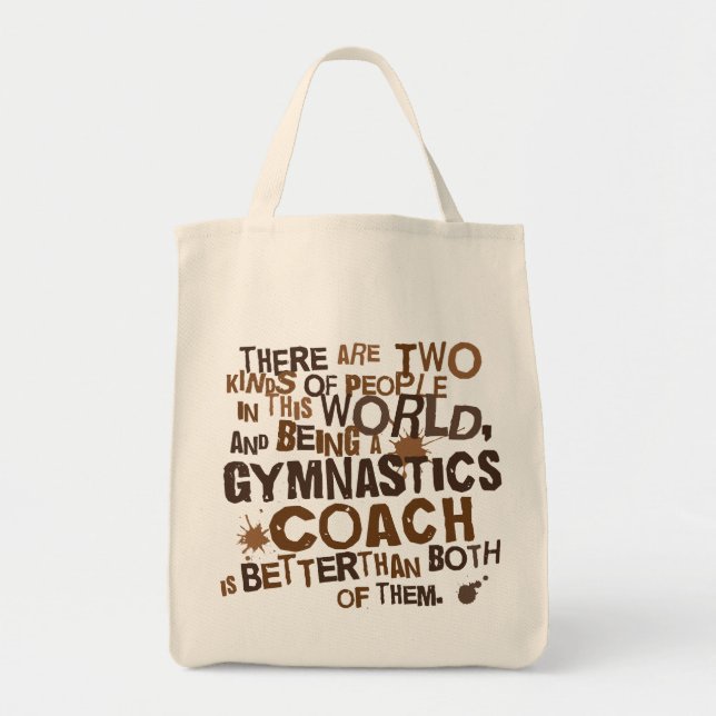 Bolso De Tela Regalo del coche de la gimnasia (Frente)