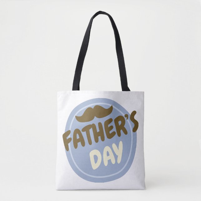 Bolso De Tela Regalo del día del padre (Anverso)
