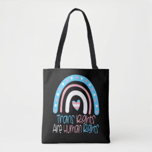 Bolso De Tela Regalo del mes del orgullo transgénero por aliado