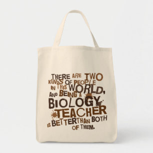 Bolso De Tela Regalo del profesor de biología