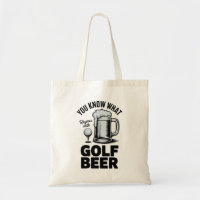 Regalo divertido de cerveza para golfistas humor d