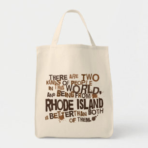 Bolso De Tela Regalo (divertido) de Rhode Island