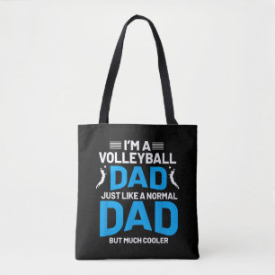 Bolso De Tela Regalo Divertido de Voleibol para Papás y Hombres