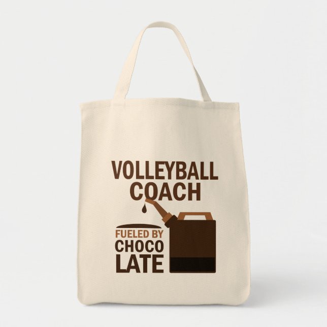 Bolso De Tela Regalo (divertido) del coche del voleibol (Frente)