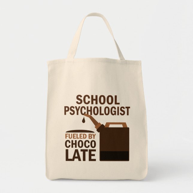 Bolso De Tela Regalo (divertido) del psicólogo de la escuela (Frente)