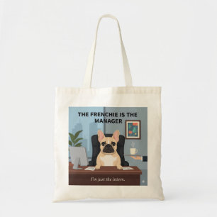 Bolso De Tela Regalo divertido para mamá de perrito francés con 