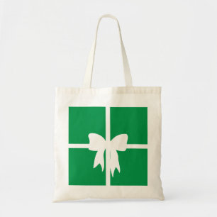 Bolso De Tela Regalo Envuelto Verde