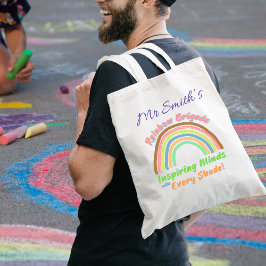 Bolso De Tela Regalo escolar colorido divertido de la Brigada Ar