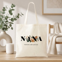 Regalo floral personalizado para Nana moderno