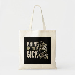 Bolso De Tela Regalo gótico espeluznante de Halloween del médico
