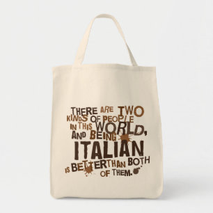 Bolso De Tela Regalo italiano (divertido)