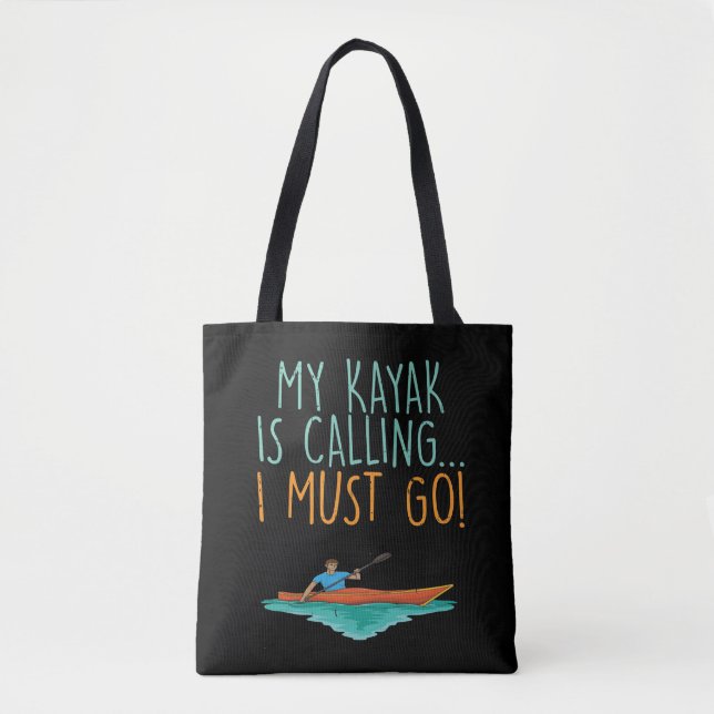 Bolso De Tela Regalo Kayak (Anverso)
