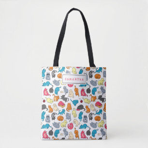 Bolso De Tela Regalo lindo para la mamá del gato del amante del