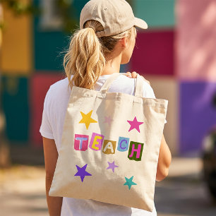 Bolso De Tela Regalo moderno de agradecimiento a maestros para e