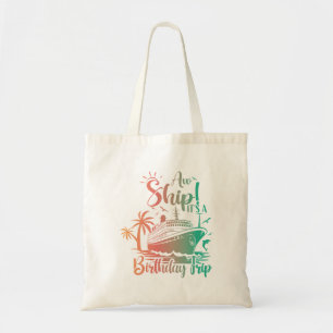 Bolso De Tela Regalo Nautical Birthday