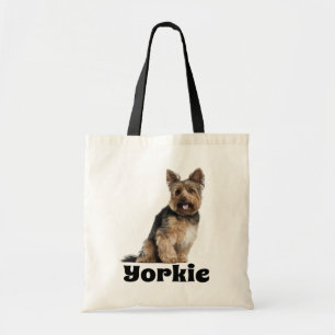 Bolso De Tela Regalo para amantes de perros Yorkie cachorros Ter