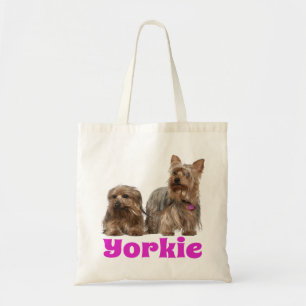 Bolso De Tela Regalo para Amantes de Yorkshire Terrier Cachorro