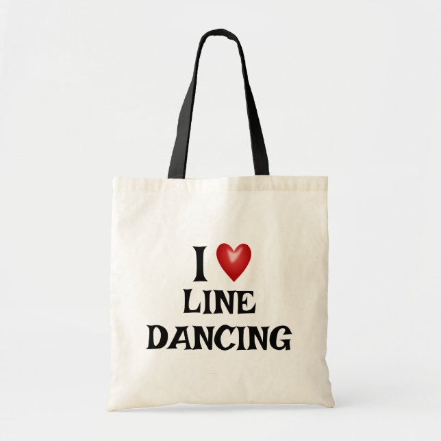 Bolso De Tela Regalo para Baile de Línea de Baile Lover I (Frente)
