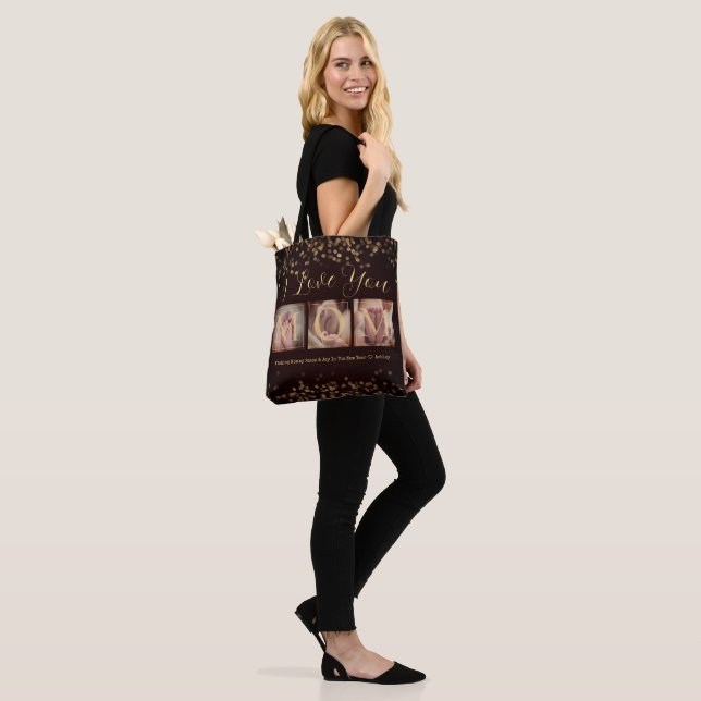 Bolso De Tela Regalo para colección de fotos de mamá (Puesto)