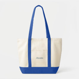 Bolso De Tela Regalo para Despedida de Soltera Azul Costero
