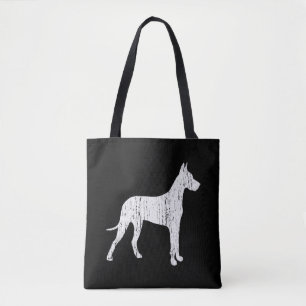 Bolso De Tela Regalo para Dueño de Perro Gran Danés Animal Vinta