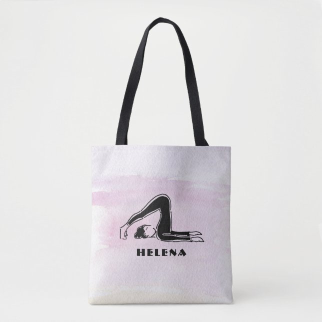 Bolso De Tela Regalo para los amantes del yoga (Anverso)