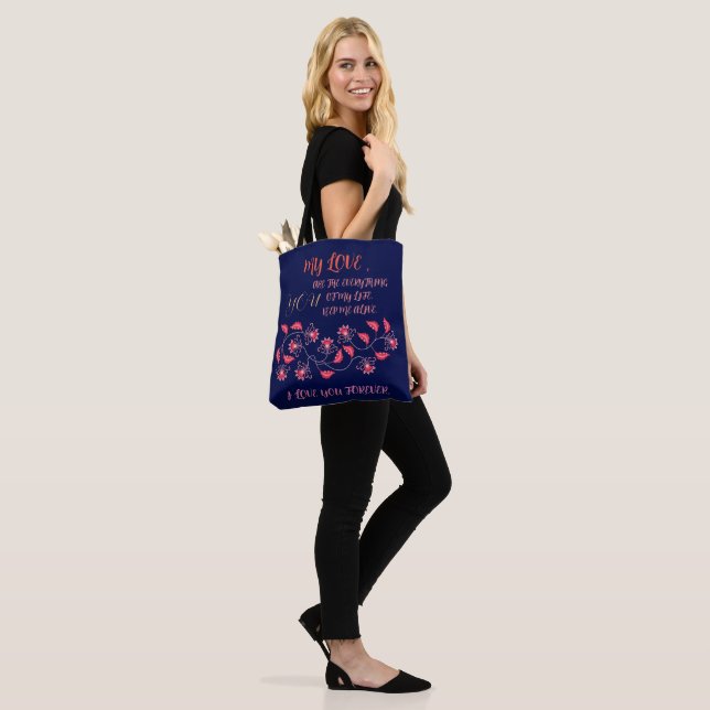 BOLSO DE TELA REGALO PARA MAMÁ, HERMANA, HIJA, AMIGA, NOVIA (Puesto)