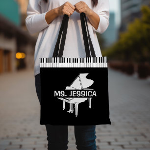 Bolso De Tela Regalo para profesor de piano Piano