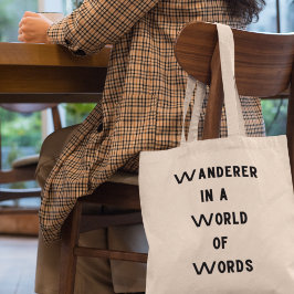 Bolso De Tela Regalo para Viajero Literario Amante de los Libros