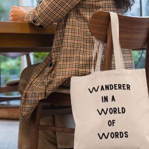 Bolso De Tela Regalo para Viajero Literario Amante de los Libros