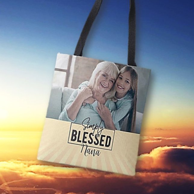 Bolso De Tela Regalo! Personalizado basado en la fe "simplemente (Subido por el creador)