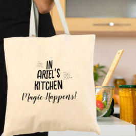 Bolso De Tela Regalo personalizado de cocina de cocinero mágico