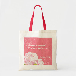 Bolso De Tela Regalo personalizado de la dama de honor de Boda d