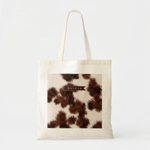 Bolso De Tela Regalo Personalizado de Vaquera con Estampado de V