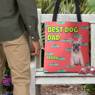 Bolso De Tela Regalo personalizado del mejor perro de papá - Fot